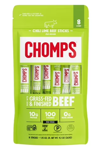 (image for) Beef Sticks Chili Lime Grass Fed 8ct 9.2oz